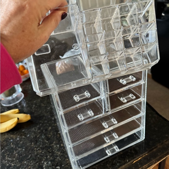 Transparent Makeup Organizer with Drawers - Picture 2 of 6
